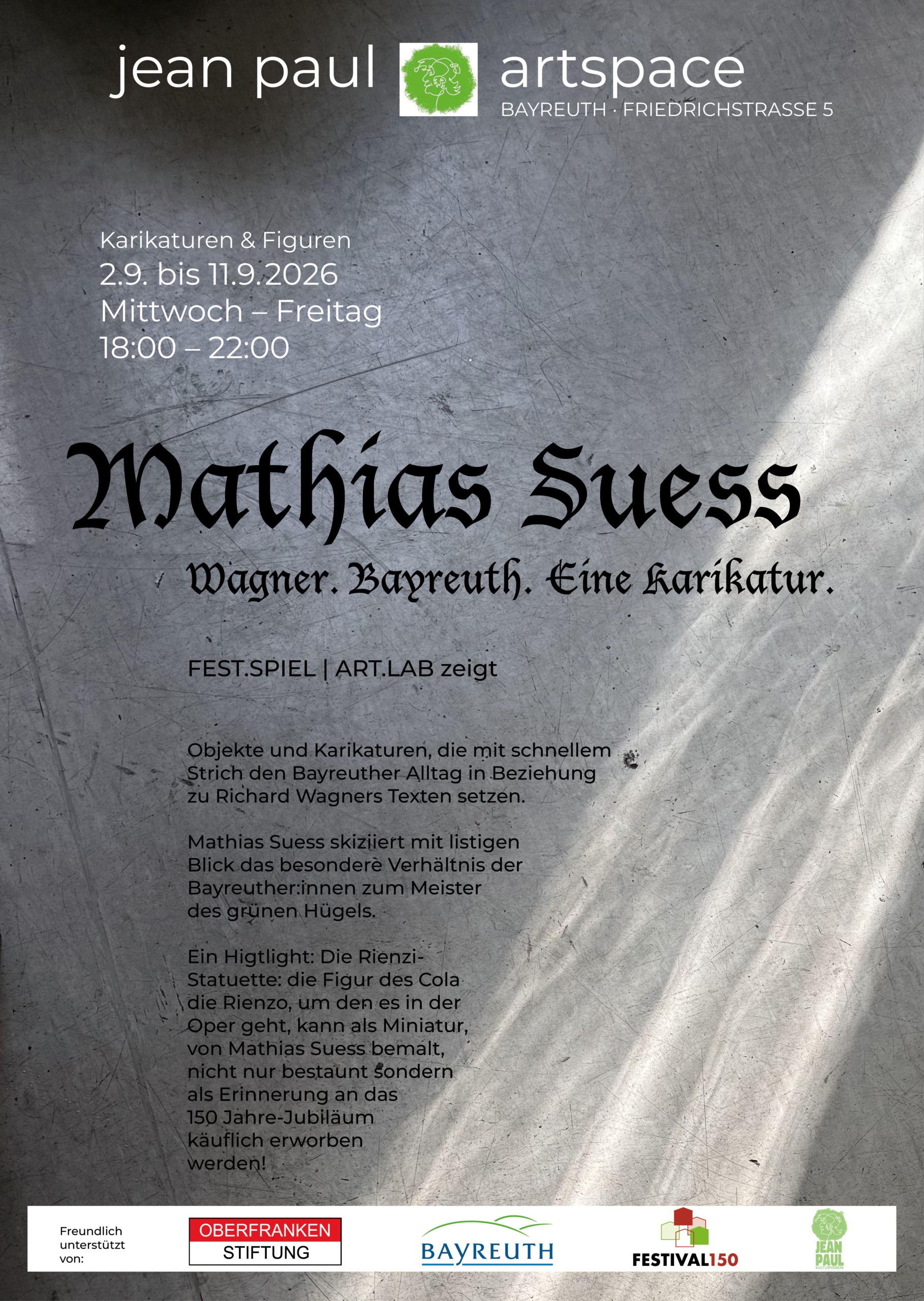 FESTIVAL150_suess Jean Paul Kulturverein Bayreuth