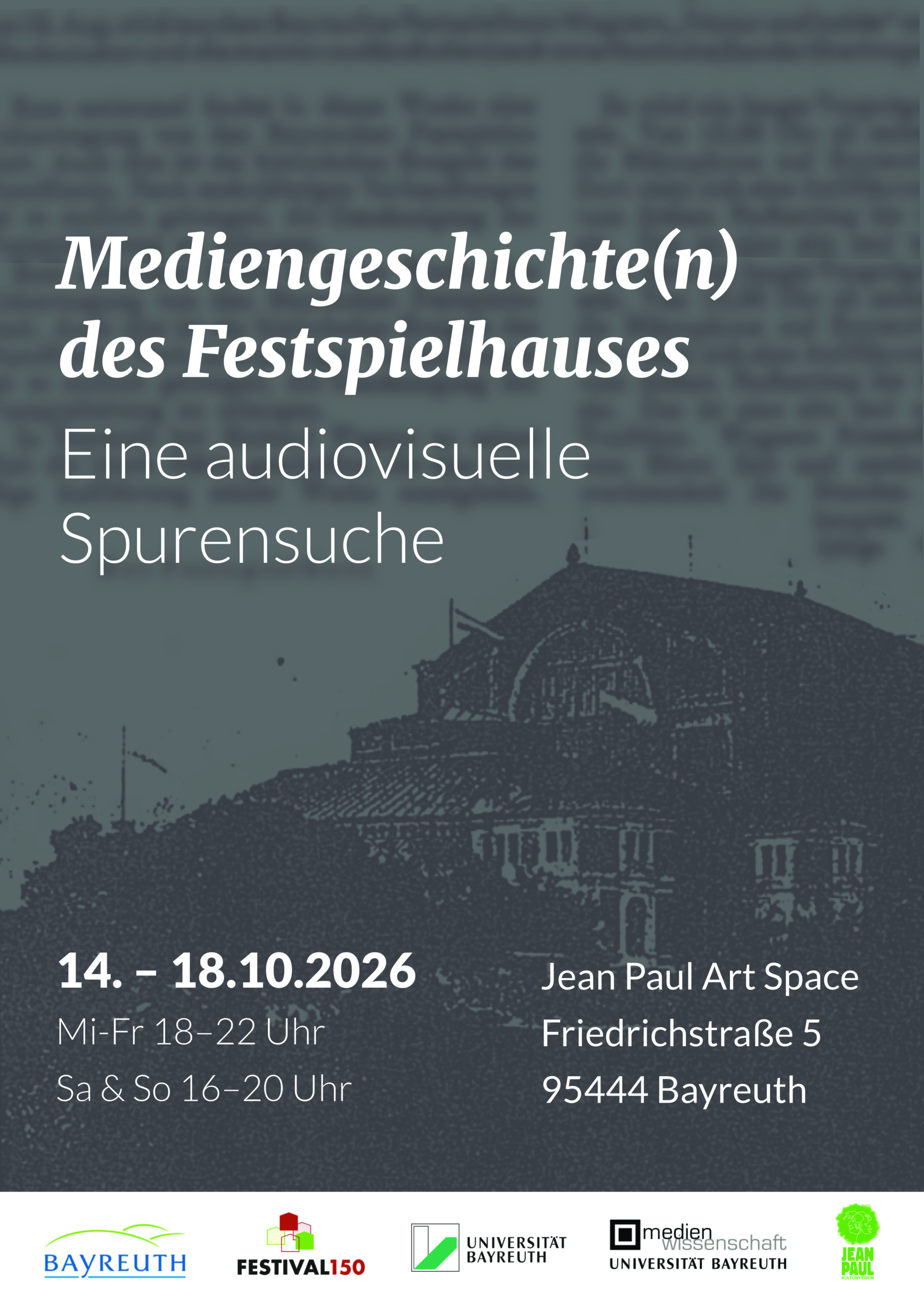 Plakat_Entwurf1 Jean Paul Kulturverein Bayreuth