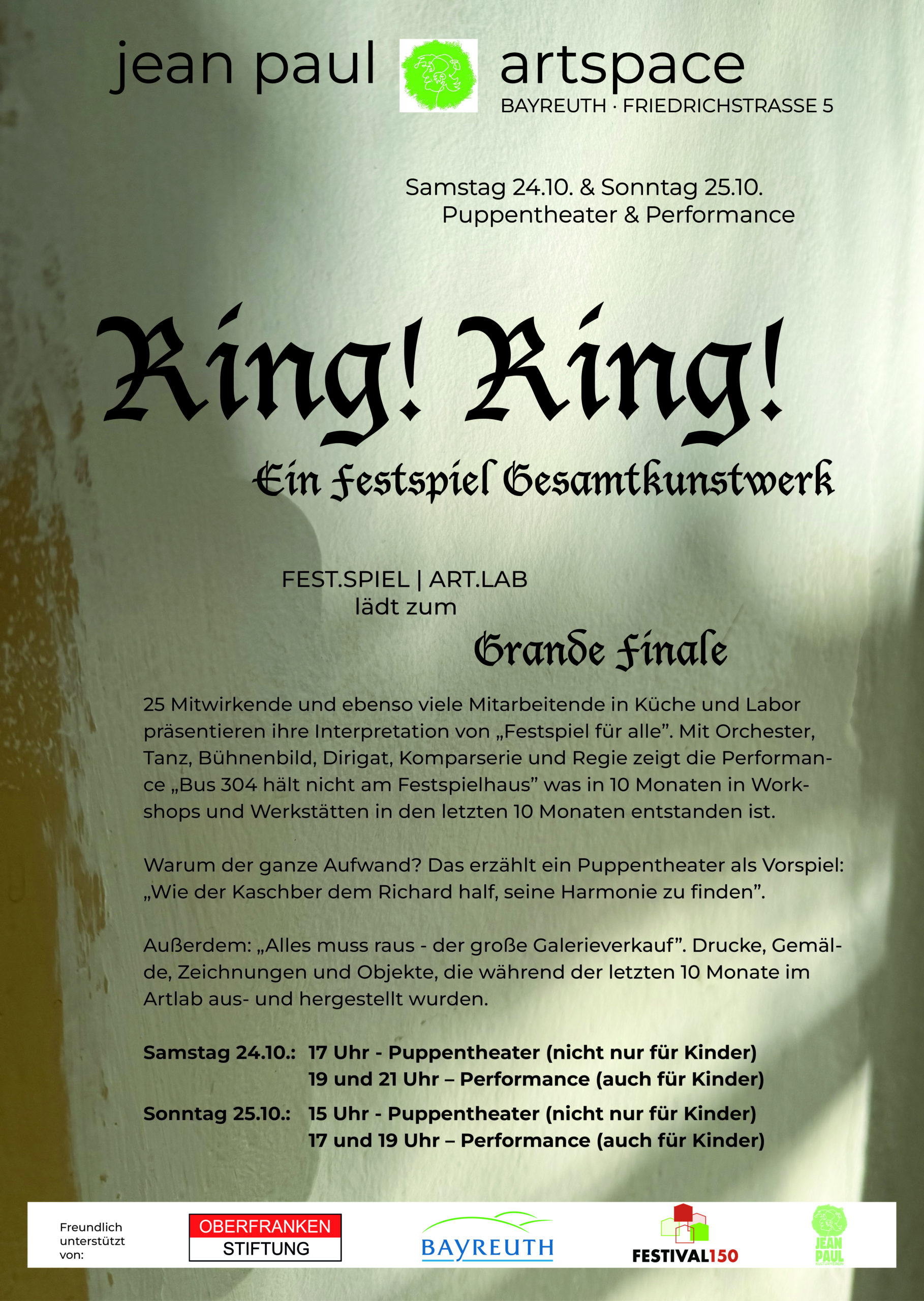 ringring Jean Paul Kulturverein Bayreuth